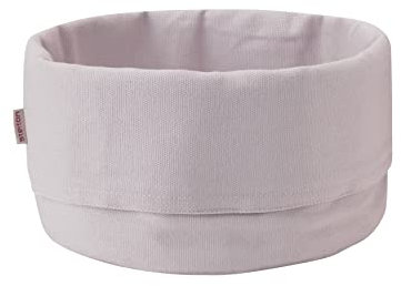 Stelton Brottasche - 100% OEKO-TEX Baumwolle - Faltbar - Maschinenwaschbar - Als Brotaufbewahrung oder als Tischbrotkorb vielseitig einsetzbar, Design von Klaus Rath, Lavendel