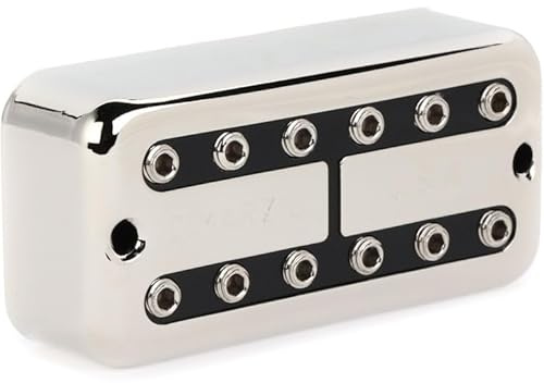 DiMarzio DP 297FNBK Super Distor'Tron Filtertron Humbucker E-Gitarren Tonabnehmer, Nickel/Schwarz