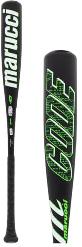 MARUCCI Code USSA Senior League Baseballschläger aus Aluminium, 7,5 cm Schaft, -10, 71,1 cm/510,3 g
