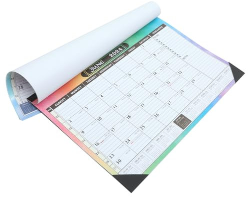 CAXUSD Wandkalender Zum Aufhängen Monatskalender Jahreswandkalender Mit Feiertags-hängekalender Stabiler Terminkalender Für Zuhause Und Büro Zimmer-hängekalender Mit Tageskalender
