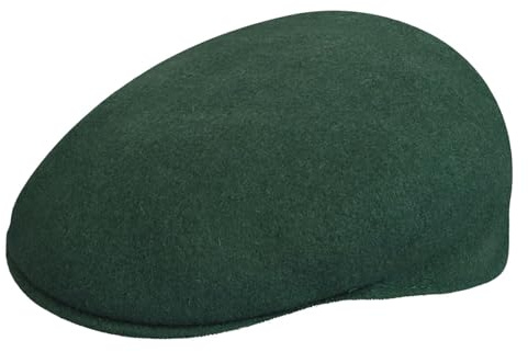 Kangol 504 Flexfit Mütze Flatcap Schirmmütze Herren - Schiebermütze Wollcap mit Schirm Herbst Frühjahr Winter Sommer Frühling-Sommer Herbst-Winter