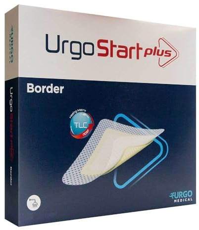 URGOSTART Plus Border 8x8 cm Wundverband 10 St