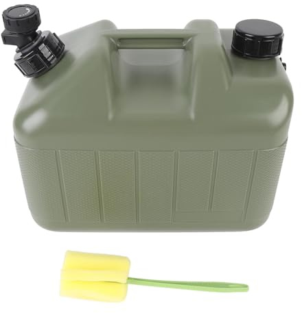 PODSJD Depósito garrafa de agua 25L con grifo, contenedor camping plástico PE antileak - gran capacidad para viajes, hogar y actividades al aire libre (10l)