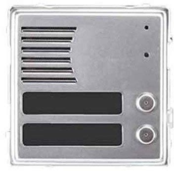 URMET 1145/22 - Modulo in alluminio per posto esterno con 2 puls