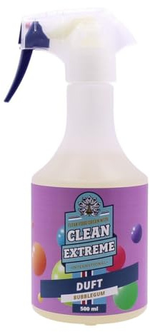 CLEANEXTREME Auto Duft Bubblegum | 500 ml Spray | Lufterfrischer mit Geruchsneutralisierer