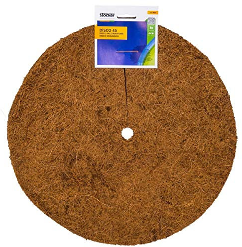 STOCKER Disco pacciamatura in Fibra di Cocco Ø45 cm 3 pz