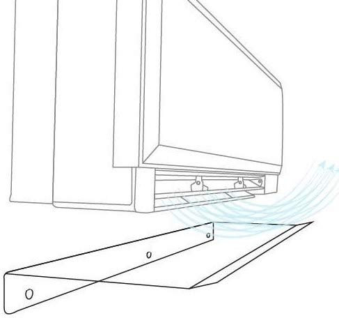 Deflector aire condizionatori 110 cm + Kit limpieza Split 600 ml Oferta Limitada