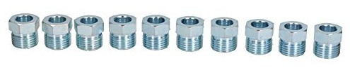 AB Tools 5/8 x 18 UNF Macho de Acero Racores de unión a 3/8 para Tubo de Freno 10PC