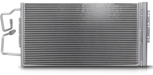 SCITOO AC Condenser compatible with Buick for Chevrolet for Pontiac