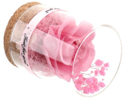 Cabilock 1pezzi Vaso Di Rosa Stabilizzato Con Copertura Creativa Decorazione Per Casa Ufficio e Per
