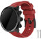 Wandeful Correa para Suunto 7 Pulsera, Suunto 9 Baro, Suunto D5, Suunto Spartan Sport/Wrist HR, Coloridos Reloj Silicona Reemplazar Banda Pulsera (Rojo)