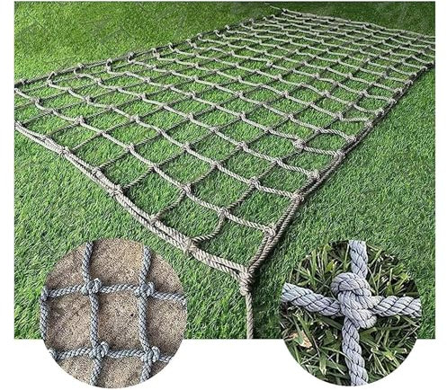 Kinder Klettergerüst NetzTreehouse Strickleiter, for Kinder, Gartenkletternetz, Seilleiter, Schutznetz for Spiele im Freien, Sicherheitsnetz, Außen, Zaunnetz, Innen(1 * 2m(3.3 * 6.6ft))