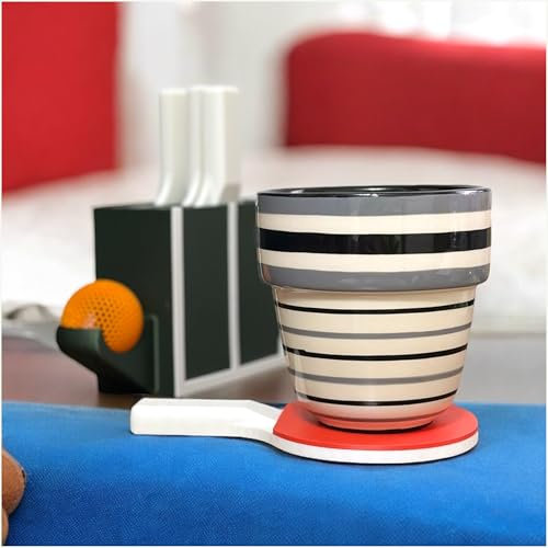 Made Happy Table Tennis Coaster | Living Room Accessories & Decorative Home Accessories | New Home Gifts & Sport Home Decor | Coffee Table Decor & Kitchen Accessories | Quirky Home Decor