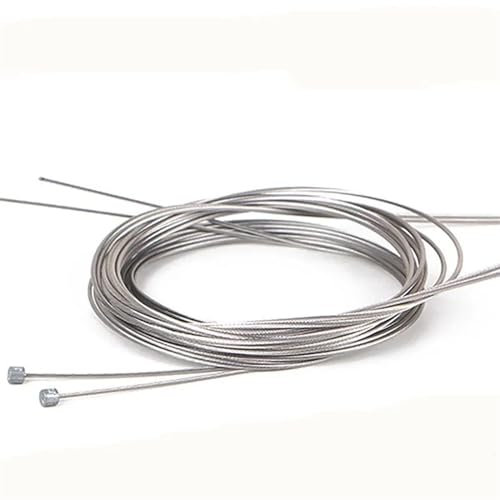 AOLUOER 1 PC Edelstahl Fahrrad Schaltleitung Rechen Griff Draht MTB Bremsleitung Fixed Gear Schaltkabel Bremse Innenkabel(Shifter Cable)