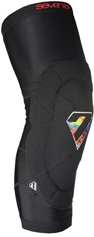 Seven iDP Ginocchiere 7iDP Sam Hill – Ginocchiere Premium per MTB, per Downhill, Enduro e All-Mountain, Progettate per la Massima Protezione. (LTD. ED. Splatter, S)