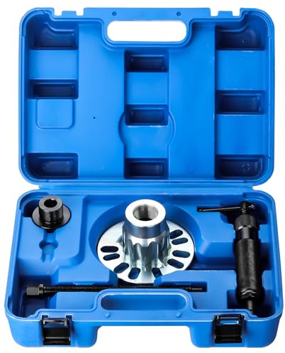 ISINEVER Hydraulischer Radnaben Abzieher 10T – Ausdrücker Werkzeug für Antriebswellen & Gelenkwellen – Hydraulik Abzieher Set 98–125 mm/3.78-4.92 in für Radlager, Nabe, Welle