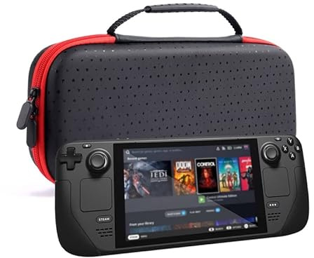 Carrying Case Compatible for ROG Ally, Hard EVA Shell Box Travel Storage Bag for Steam Deck Game Console Controller Bag Accessories