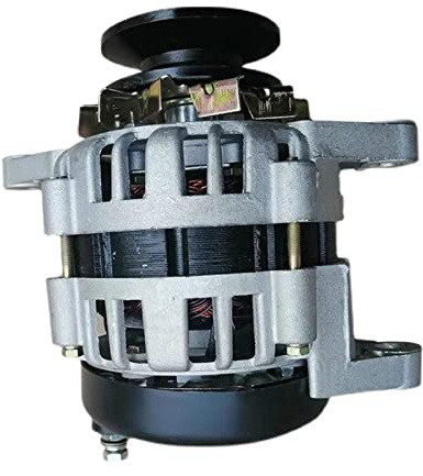 Generador AG sin escobillas de 14 V, generador agrícola de cobre puro de bajo ruido, voltaje constante de CC de 1000 W, generador de imán permanente, carga estable a baja velocidad, adecuado para moto