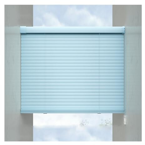 Persianas Venecianas Aluminio Sin Taladro Estor Veneciano Personalizada Protección contra El Deslumbramiento Stores Vénitiens para Cocina Oficina Baño(1.15X1.6M)