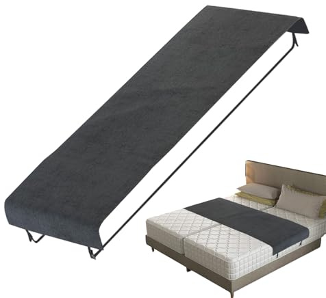 Bettbrücke für Doppelmatratzen – Matratzenanschluss mit Spanngurten, Universalanschluss in XXL-Breite für Paare, Gästebett, Schlafzimmer | Lösung für -Betten