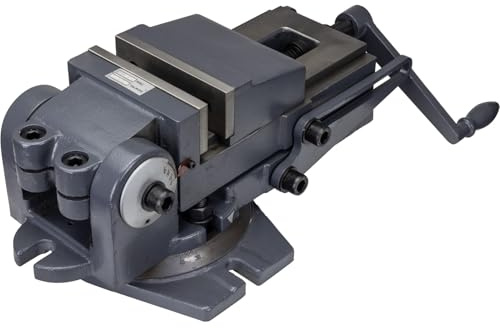 SIP 6 Swivel and Tilt Machine Vice 25kN Cast Iron for Pillar Drill Press