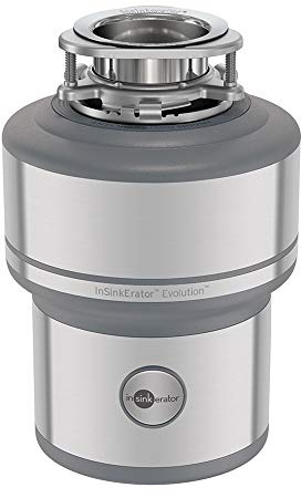 Inspuperateur 75275 Evolution 200 jetables pour les déchets alimentaires en acier inoxydable, gris