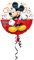 amscan Anagram Globo de Helio: Mickey Mouse, Foil