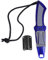 Cuchillo de Buceo de Acero Inoxidable Cuchillo de Buceo Profesional Cuchillo de Buceo Profesional Accesorios para buceadores con Mango ergonómico cómodo de agarrar(Cabeza Puntiaguda Azul)