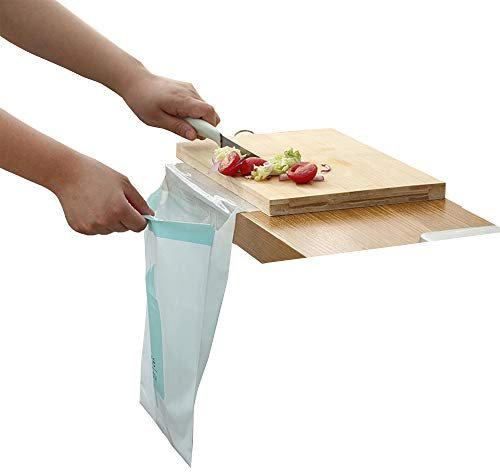 HIOD Sacs à Ordures de Voiture 105 Pièces Sac à Ordures Automatique Jetable Sac à Ordures de Grande Capacité de Bande Collante Forte Portative sans Trace pour Le Bureau de Voiture et la Maison