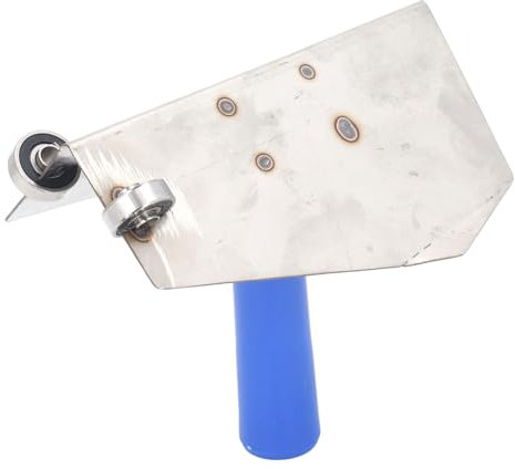 Paleta de Esquina Interior, Herramienta para Paneles de Yeso de Esquina Giratoria de 360° de Acero Inoxidable con ángulo Interno y de Agarre Suave, Espátula de Esquina de Pared