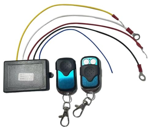 Telecomando Winch Wireless - Telecomando per verricelli, wireless e lunga distanza | Telecomando durevole e resistente alle intemperie per fuoristrada, barca, camion, rimorchio, facile da installare