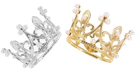 OATIPHO 2 Pièces Petite Couronne Diadème Enfants Accessoires De Cheveux pour Filles Bébé Cheveux Accessoires Décoration Princesse Couronne Fille Cheveux Accessoires Filles Coiffe Enfants
