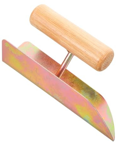 DIYEAH Spatola Angolare Professionale Con Manico Per Finitura Intonaco Strumento Da Costruzione Per Muratori e Fai Te Per Pareti Interne Ed Esterne Alta Durabilità e Efficienza