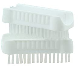 Apollo Nail Brush SET2 White, Multi-Colour, 17.8x11.1x4