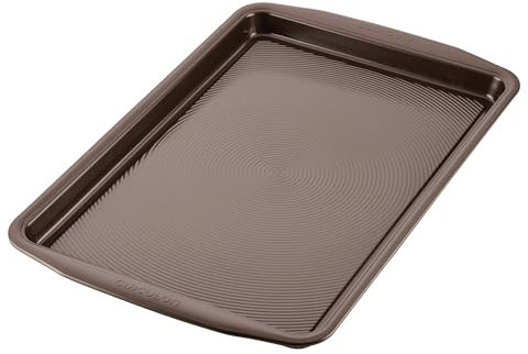Circulon Nonstick Bakeware 11-Inch x 17-Inch Cookie Pan, Chocolate Brown