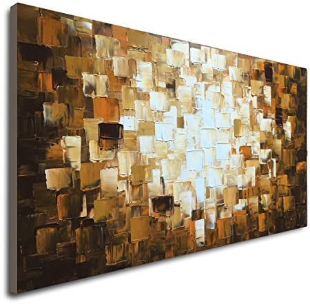 Large Textured Abstract Wall Art Modern Oil Painting on Canvas Picture Artwork Decor for Wall