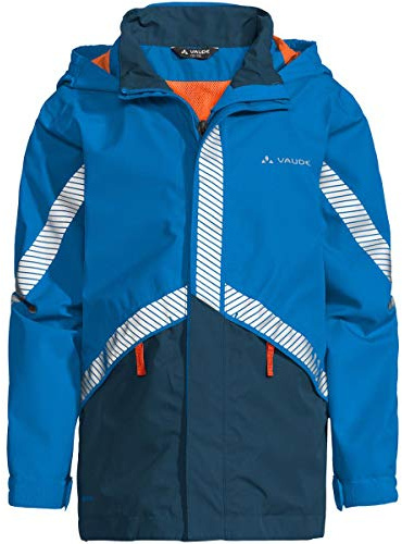 VAUDE barnjacka luminum II, regn strålande blå 104
