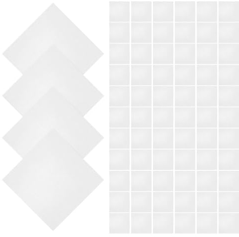Mipcase 500 Blatt Nicht Saugfähiges Antihaftbeschichtetes Wiegepapier 2.95X2.95 Zoll Für Laborwaagen Präzises Wägepapier Weiß Für Waagenschalen Und Probenübertragung