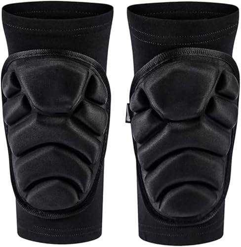 DAUJI Breathable Antislip Elbow Knee Pads Mountain Bike Cycling Protection Set Dancing Knee Brace Support Knee Protector Outdoor (Color : Large)