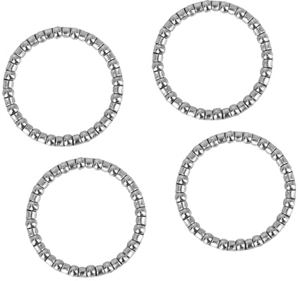 A ABSOPRO 4pcs 40mm x 20 Ball Crank Bearings Wheel Bearing Retainer for Bik