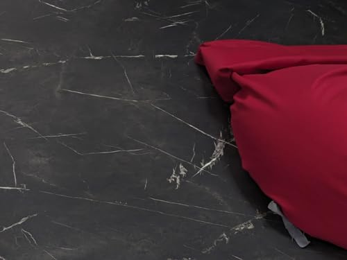 PVC Bodenbelag Vinylboden in Marmor Optik dunkel, Zuschnitt (2m breit / 2m lang)