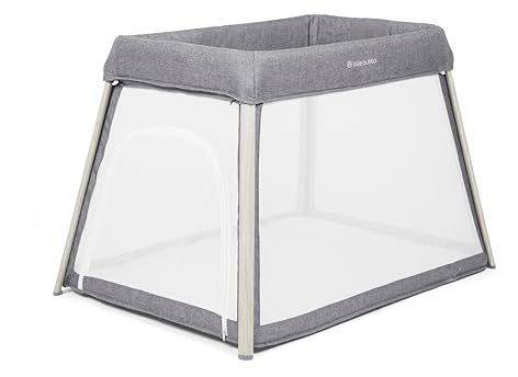 Ickle Bubba Scout 2 in 1 Reisebett & Baby Laufstall, Faltbares Baby Reisebett, Kompakter Tragbarer Laufstall für Babys & Kleinkinder, Reisebett für Zuhause & Auswärts