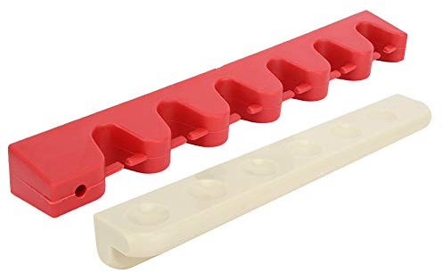 Pool-Stick-Halter, Wandhalterung, Pool-Stick-Halter, 28 Cm, Gummi, 6 Löcher, Billard-Queue-Ständer, Wandmontage, Pool-Queue-Hängehalterung, Pool-Queue-Halter für