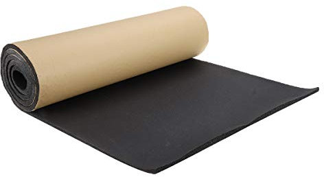 Isolant D'Automobile 1 rouleau de mousse de coton à cellules fermées, 200cm x 50cm, 20mm/10mm/6mm, insonorisant for voiture et camion, isolation phonique Anti-bruit Isolant Thermique Voiture(1pc 6mm 2