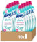Asevi Fabric Conditioner, Laundry Conditioner, Liquid Fabric Conditioner, 60 Washes, Baby, Multipack of 10 X 1380ML