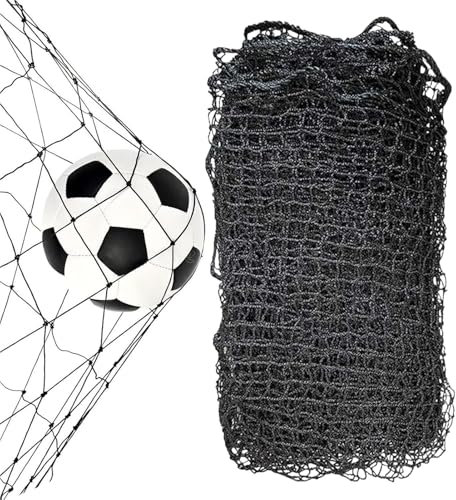 Fußball Ballfang Netz 3x6M Quadratisches Netz 10x10cm | Fangnetz für Fußball und Basketball, Schule