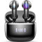 Cuffie Bluetooth, 2025 Auricolari Bluetooth5.3 con Stereo 3D Immersivo, Cuffie Wireless Cancellazione Rumore con 4 ENC Mic, 40 Ore Cuffie Senza Fili LED Display, IP7 Impermeabili Cuffiette Bluetooth