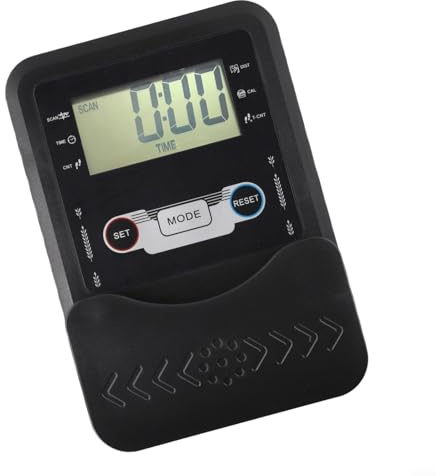 FANSHINUO Multifunktionaler Rudergerät, Zähler, Tacho, LCD-Display, Monitor, Fitnessstudio, Ersatz-Monitor, einfach zu bedienender Tacho für Heim-Fitness-Fahrradgerät