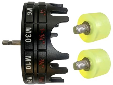 Adaptateur Pour Écrou Zipper Pour Perceuse,Mèche De Perçage Pour Boulons À Queue Hexagonale,Outil à Libération Rapide pour Écrous de Tige Filetée - Pour Électricien Technicien De Maintenance Outil Ind