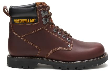 Cat Footwear Men's Second Shift Soft Toe Work Boot, Tan, 10.5 Wide